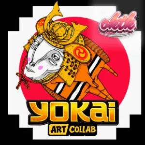 Yokai স্লট গেমের ইন্টারফেস এবং জাপানি থিম